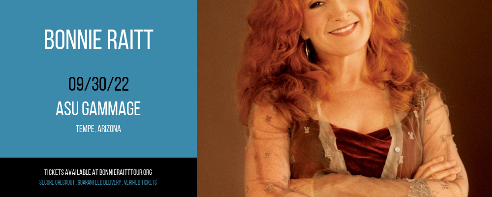 Bonnie Raitt at Bonnie Raitt Tour tickets Bonnie Raitt at Bonnie Raitt Tour