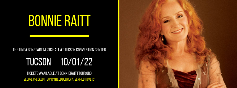 Bonnie Raitt at Bonnie Raitt Tour tickets Bonnie Raitt at Bonnie Raitt Tour