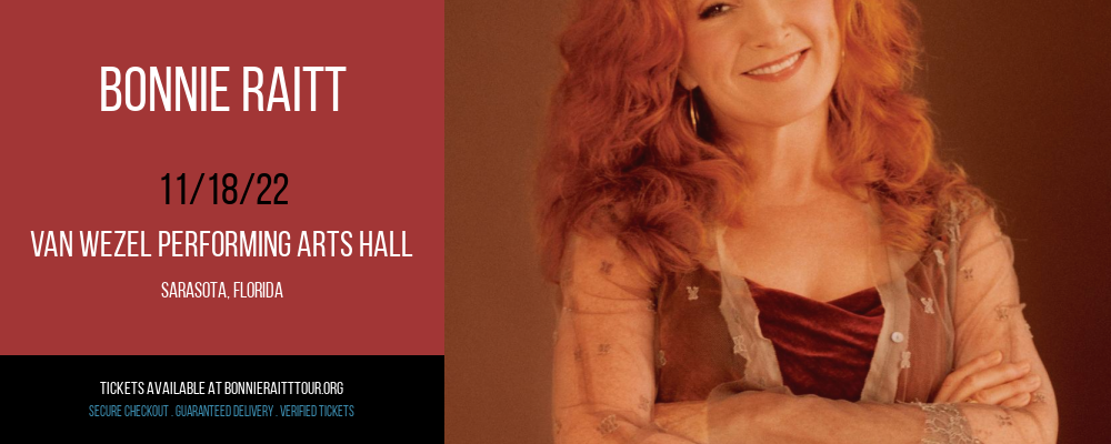 Bonnie Raitt at Bonnie Raitt Tour tickets Bonnie Raitt at Bonnie Raitt Tour