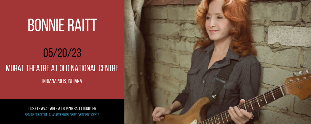 Bonnie Raitt at Bonnie Raitt Tour tickets Bonnie Raitt at Bonnie Raitt Tour