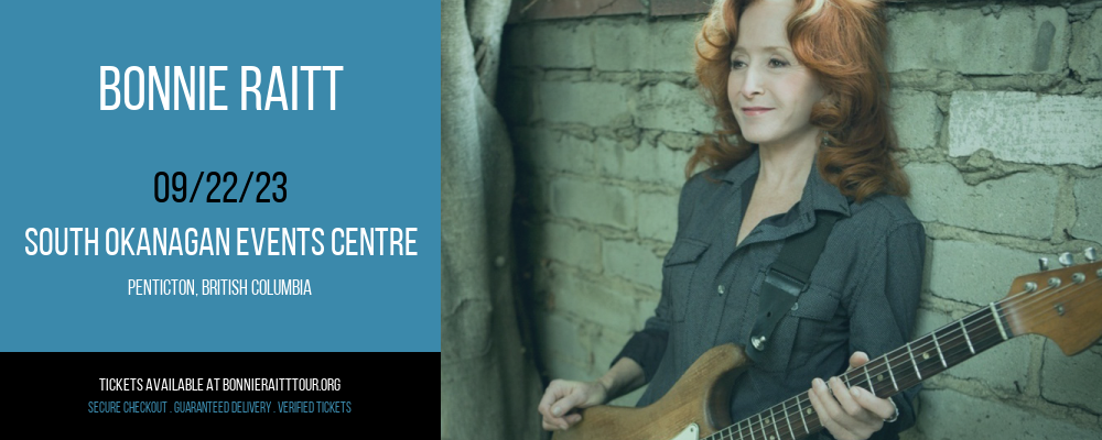 Bonnie Raitt at Bonnie Raitt Tour tickets Bonnie Raitt at Bonnie Raitt Tour