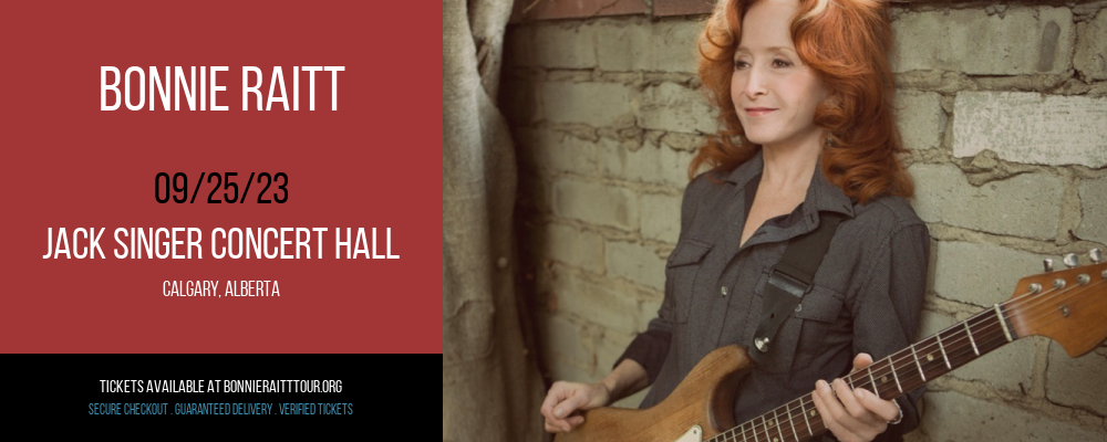 Bonnie Raitt at Bonnie Raitt Tour tickets Bonnie Raitt at Bonnie Raitt Tour