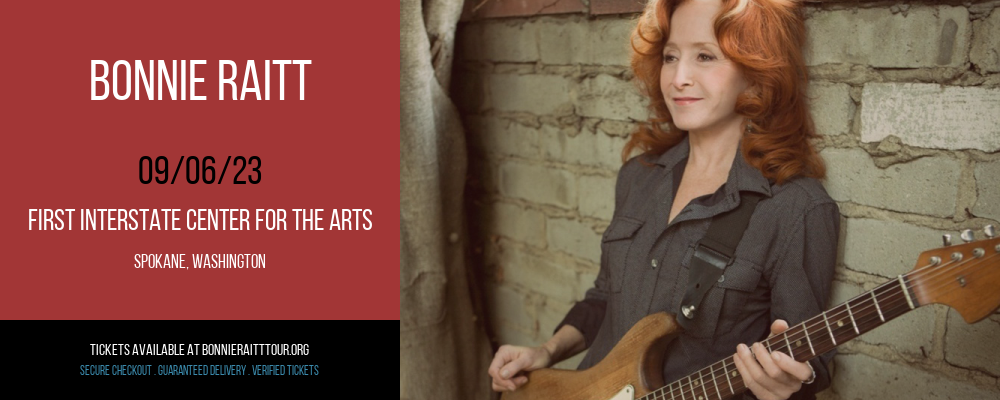 Bonnie Raitt at Bonnie Raitt Tour tickets Bonnie Raitt at Bonnie Raitt Tour