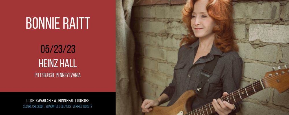 Bonnie Raitt at Bonnie Raitt Tour tickets Bonnie Raitt at Bonnie Raitt Tour